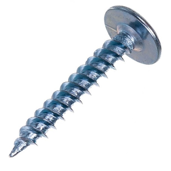 Саморез по металлу Tech-KREP СММ 4.2х25 острый с прессшайбой [коробка 200шт]