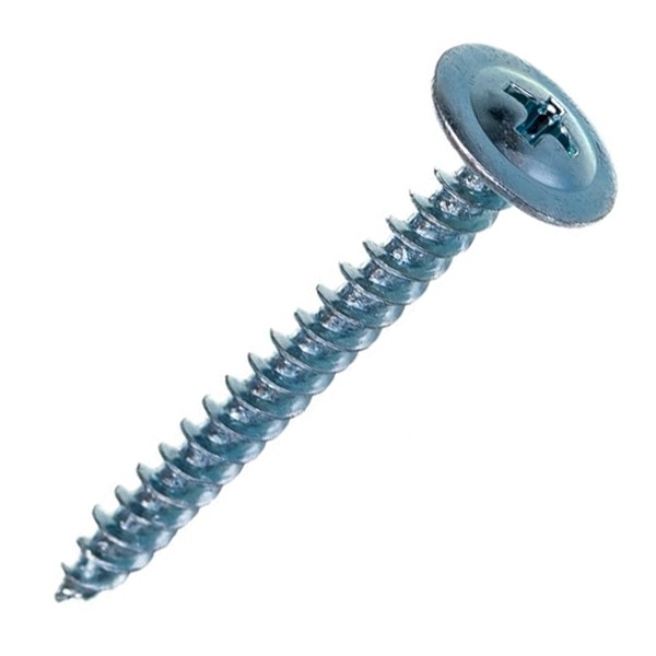 Саморез по металлу Tech-KREP СММ 4.2х38 острый с прессшайбой [коробка 200шт]