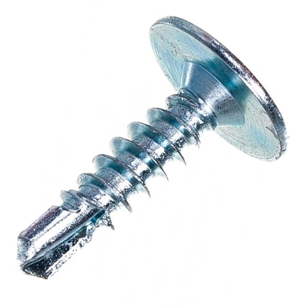 Саморез по металлу Tech-KREP СММ 4.2х16 со сверлом с прессшайбой [коробка 200шт]