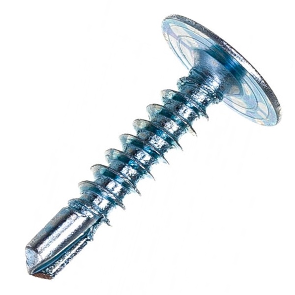 Саморез по металлу Tech-KREP СММ 4.2х19 со сверлом с прессшайбой [ведро 1000шт]