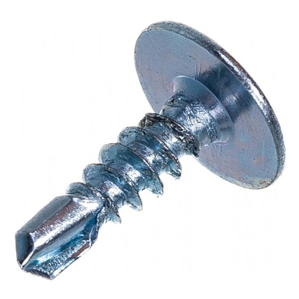 Саморез по металлу Tech-KREP СММ 4.2х38 со сверлом с прессшайбой [ведро 500шт]