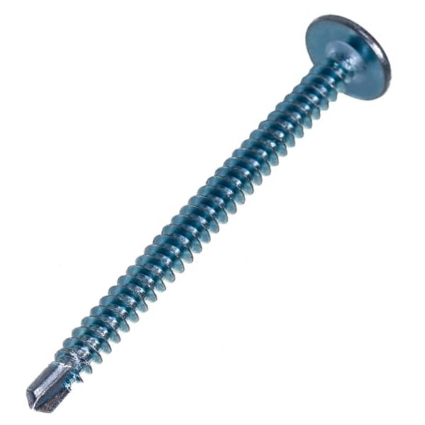 Саморез по металлу Tech-KREP СММ 4.2х50 со сверлом с прессшайбой [коробка 100шт]