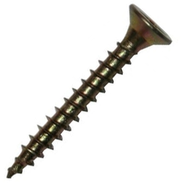 Саморез универсальный Tech-KREP 3,5х16 желтый цинк потайная головка [коробка 200шт]