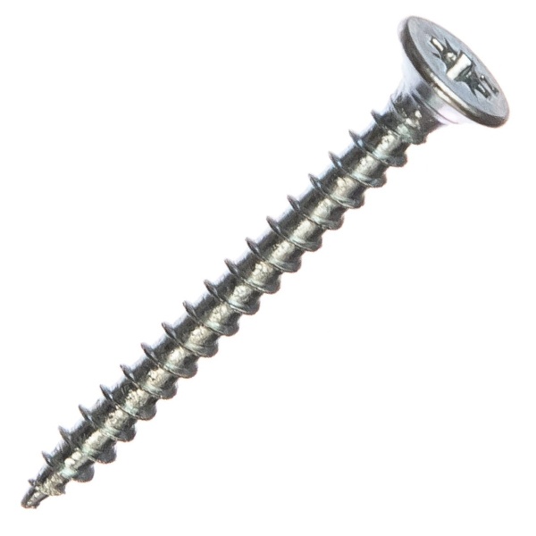 Саморез универсальный Tech-KREP 3,0х30 оцинкованный потайная головка [коробка 200шт]