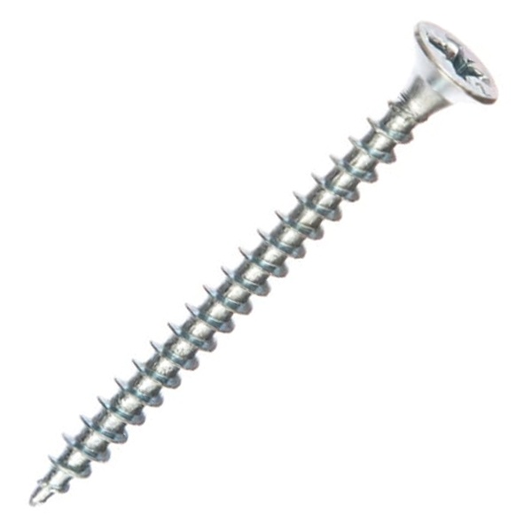 Саморез универсальный Tech-KREP 3,5х40 оцинкованный потайная головка [коробка 200шт]