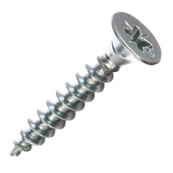 Саморез универсальный Tech-KREP 5,0х30 оцинкованный потайная головка [коробка 200шт]