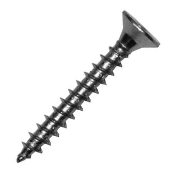 Саморез универсальный Tech-KREP 5,0х40 оцинкованный потайная головка [коробка 200шт]