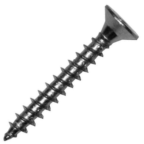 Саморез универсальный Tech-KREP 6,0х80 оцинкованный потайная головка [коробка 75шт]