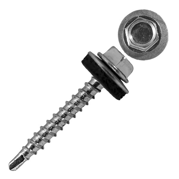 Саморез кровельный Tech-KREP 4,8х35 оцинкованный [коробка 60шт]