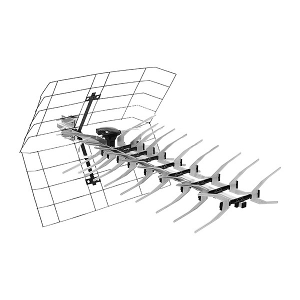 ТB-Антенна Rexant RX-412 для цифрового телевидения DVB-T2 усиление 14 дБ