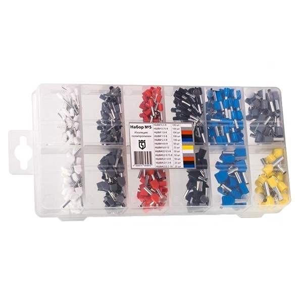 Набор втулочных наконечников КВТ НШВИ №5 [уп.775шт] 79493