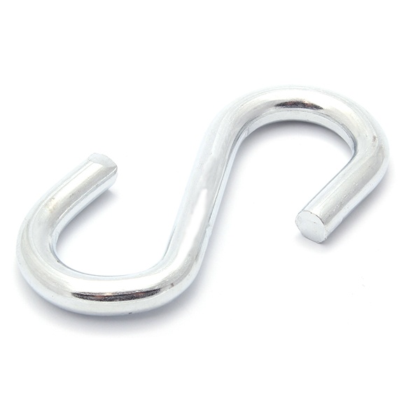 Крючок Партнер 5мм S-образный оцинкованный