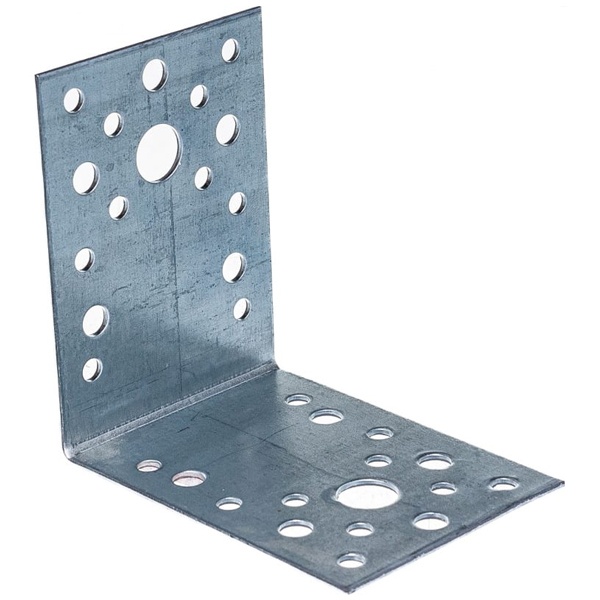 Уголок крепежный Tech-KREP 90х90х65х2,0мм оцинкованный