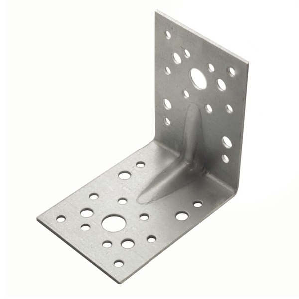 Уголок крепежный Tech-KREP 105х105х90х2,0мм оцинкованный усиленный