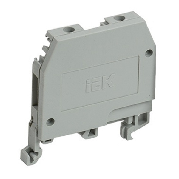 Клеммник ИЭК ЗНИ-2,5мм2 (JXB24А) 24А серый