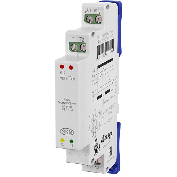 Реле термисторной защиты Меандр РТЗ-1М AC230В УХЛ4 (термистор в комплект не входит)