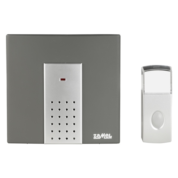 Беспроводной дверной звонок Zamel Саттино 8 мелодий, 100м,