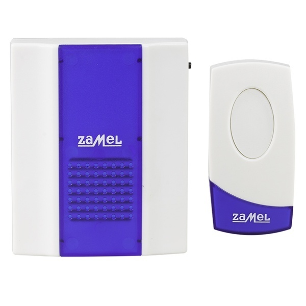 Беспроводной дверной звонок Zamel Твист 15 мелодий, 80м,