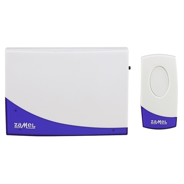 Беспроводной дверной звонок Zamel Сюита 15 мелодий, радиус 80м,
