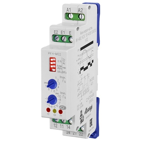 Реле контроля частоты Меандр РКЧ-М02 АСDC150-400В УХЛ4