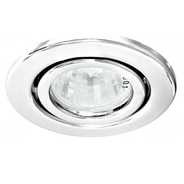 Светильник Feron DL11/DL3202 точечный MR16 G5.3/GU5.3 белый поворотный штампованный