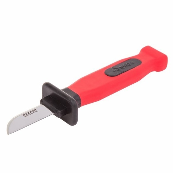 Нож монтажника Rexant нержавеющая сталь лезвие 50 мм