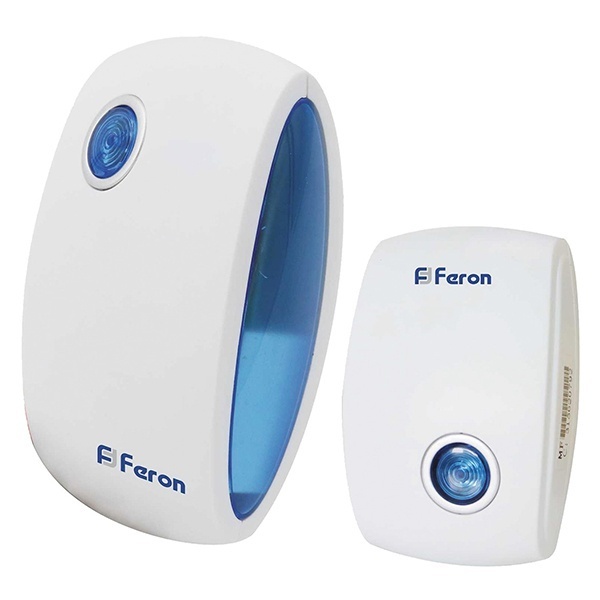 Беспроводной дверной звонок Feron E-376 36 мелодий, 80м