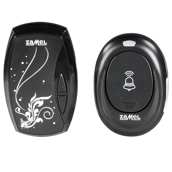 Беспроводной дверной звонок Zamel BLUES 100м, питание от батареек,