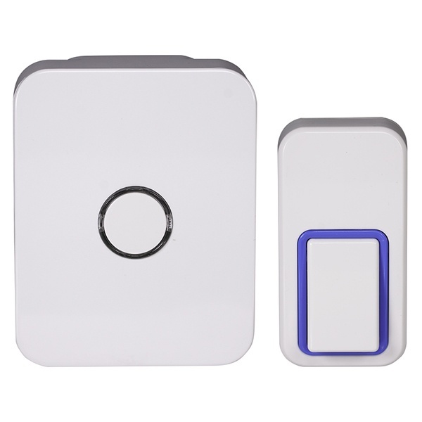 Беспроводной дверной звонок Zamel SAMBA 100м, питание от сети 220В,