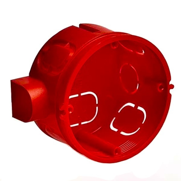 Коробка установочная Ruvinil d 65 глубина 40 мм подрозетник по бетону [уп. 192шт]