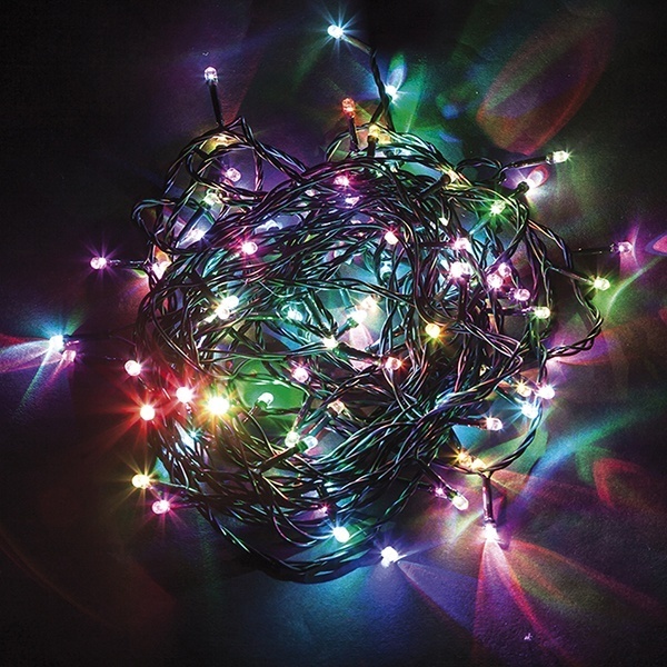 Гирлянда линейная Feron CL07 400LED мульти RGB 40м +3м зеленый шнур 230V IP44