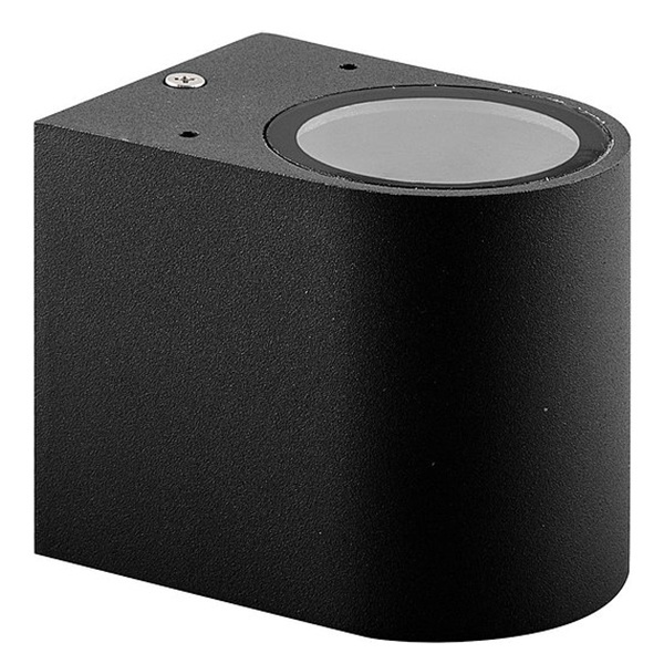 Светильник садово-парковый Техно Feron DH014 230V GU10 81x92x92mm черный без лампы