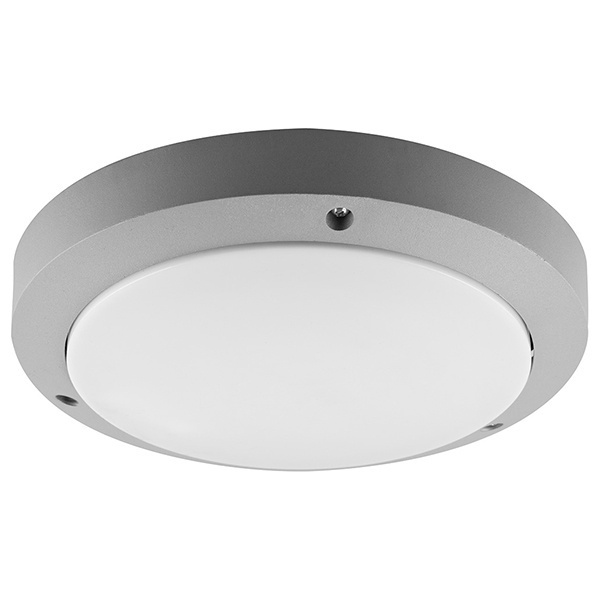 Светильник садово-парковый Техно Feron DH030 230V E27 270x75mm серый без лампы