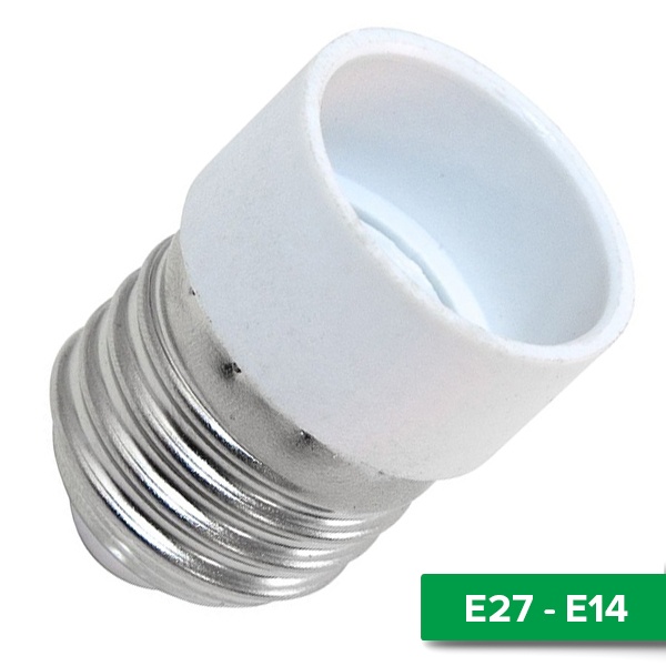 Патрон-переходник Feron LH64 с E27 на E14 28x43мм