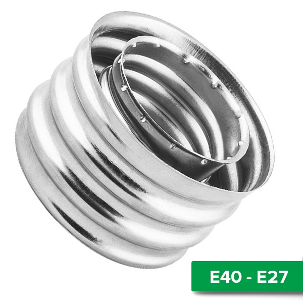 Патрон-переходник Feron LH68 с E40 на E27 34x40мм