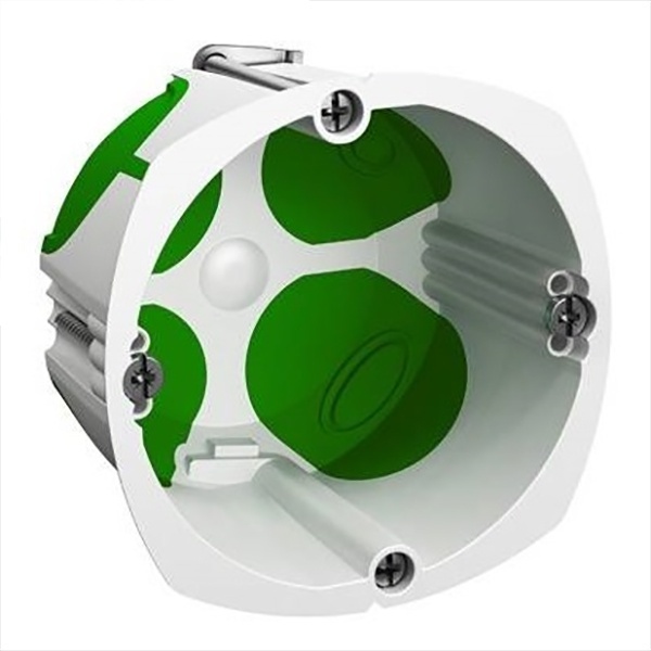 Коробка установочная Multifix Air Schneider Electric d 67 глубина 47 мм подрозетник герметичный IP40