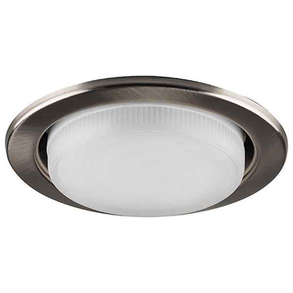 Светильник встраиваемый Feron DL53 точечный GX53 230V без лампы титан