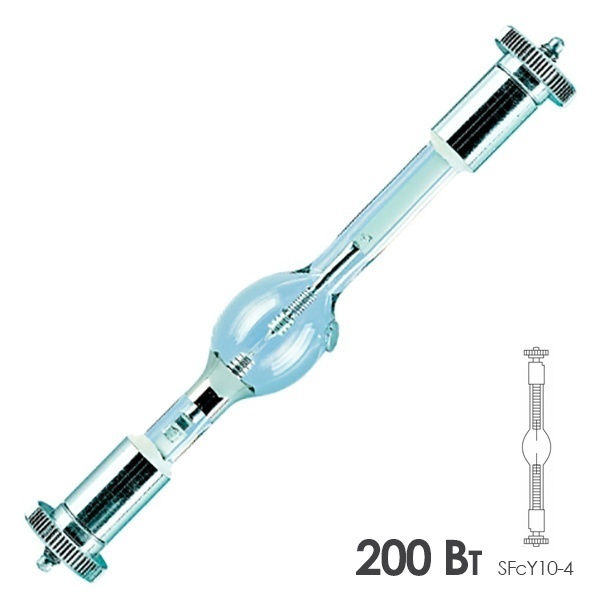 Лампа специальная ртутная короткодуговая Osram HBO 200W/DC 57-65V SFc10-4/SFc10-4 3.5A 10000Lm