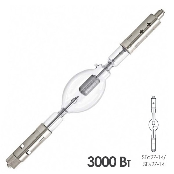 Лампа специальная ксеноновая Osram XBO 3000W/DTP OFR SFc27-14/SFa27-14