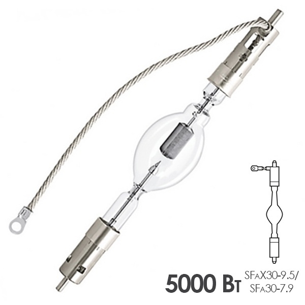 Лампа специальная ксеноновая Osram XBO 5000W/HBM XL OFR SFaX30-9.5/SFa30-7.9
