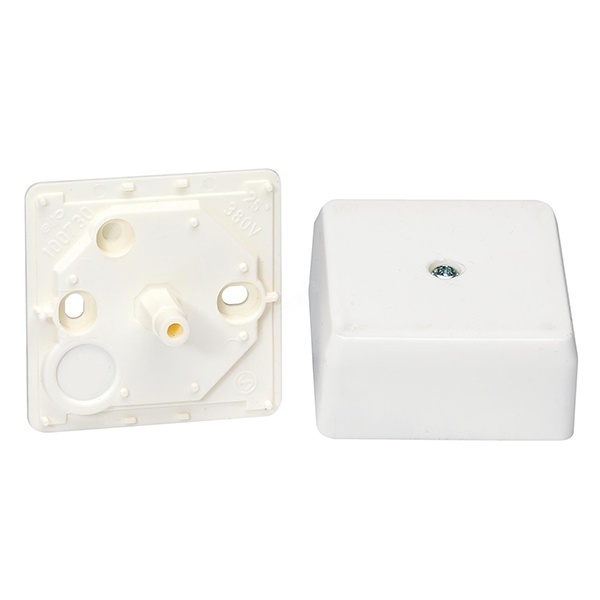 Коробка распаячная Schneider Electric 60х60х30 мм белая IP20