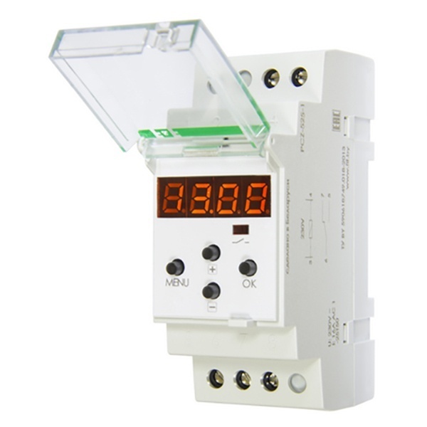 Реле времени астрономическое Евроавтоматика PCZ-525-1 24-264 AC/DC 16А ночной перерыв 1NO/NC