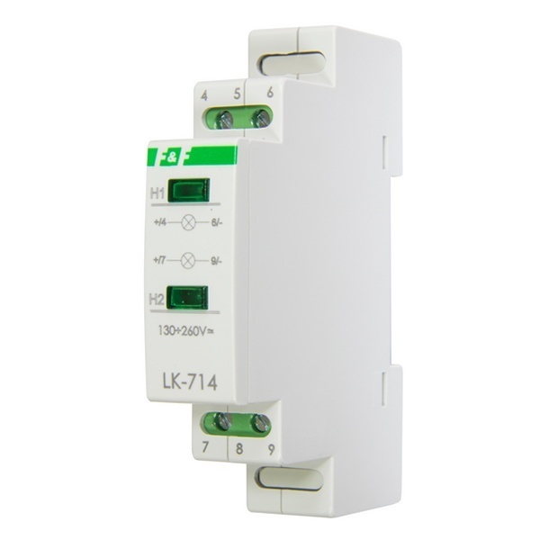 Указатель наличия двух напряжений Евроавтоматика LK-714 130-260B AC/DC