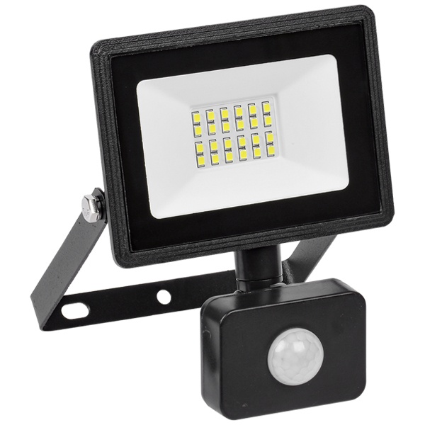 Прожектор светодиодный ИЭК СДО 06-30Д 30W 6500K черный с ДД IP54