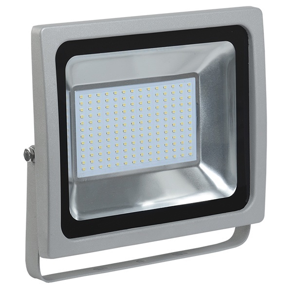 Прожектор светодиодный ИЭК LED СДО 07-100 100W 6500K 8500Lm IP65 серый