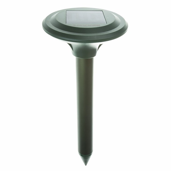 Ультразвуковой отпугиватель кротов Rexant на солнечной батарее Радиус 30м t5-50°С (пластик/алюминий)