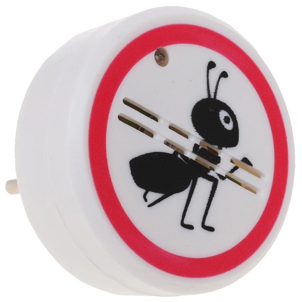 Ультразвуковой отпугиватель муравьев Rexant Радиус до 30м 5W 220V 6x6x6см (пластик) Частота: 30кГц