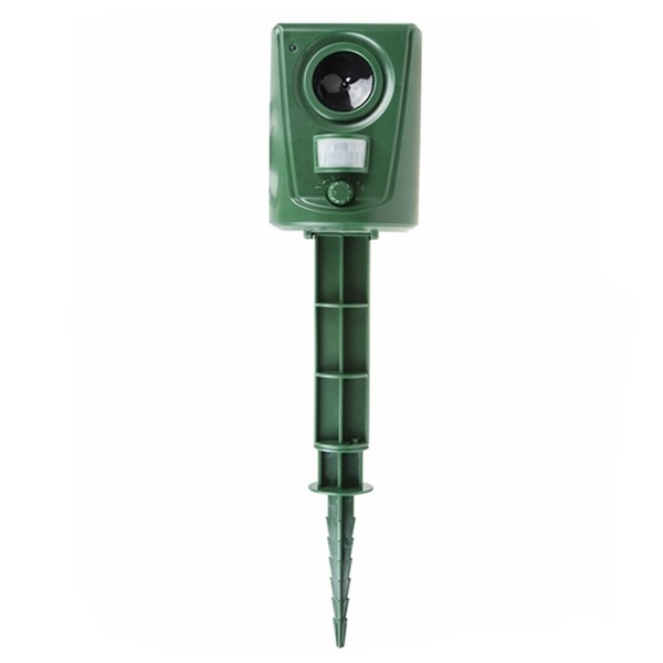 Универсальный ультразвуковой отпугиватель Rexant Радиус до 15м 3W 11x7x45/15см батарейки 3АА