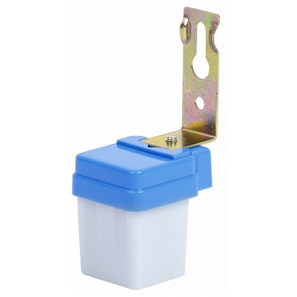 Фотореле ИЭК ФР 600 максимальная нагрузка 1300 ВА IP44 серый