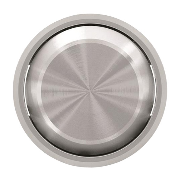 Клавиша для 1-клавишных выключателей/переключателей/кнопок ABB SKY Moon, кольцо хром (8601 CR)